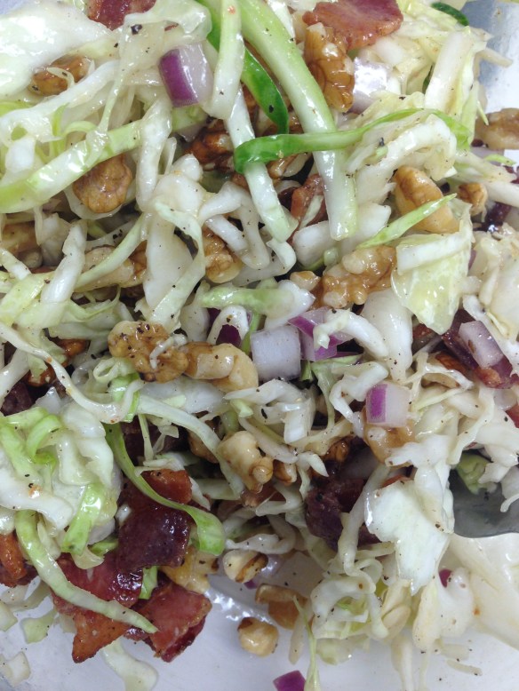 Cabbage Bacon Slaw